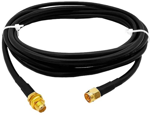 Интерфейсный RP-TNC male - N male кабель (для Chainway U300 9dBi&12dBi), 15м х 10мм (RT-N-LMR400-15M)