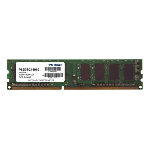 Модуль памяти Patriot DDR3 8GB DIMM (PSD38G16002) 1600Мгц CL11