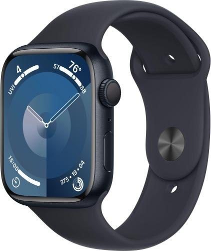 Смарт-часы Apple Watch Series 9 A2980 45мм корп.тем.ночь(MR993ZP/A)