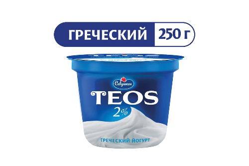 Йогурт Teos Греческий 2% 250 г