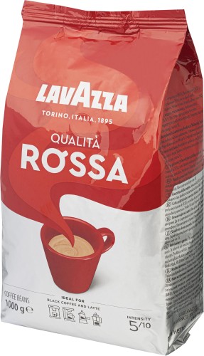 Кофе Lavazza Rossa в зернах, 1 кг