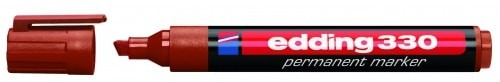 Перманентный маркер Edding E-330/7 коричневый (толщина линии 1-5 мм), E-330#7