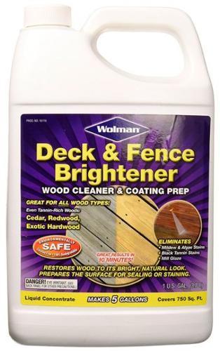 Wolman Deck and Fence Brightener Осветлитель древесины, 3,78 л