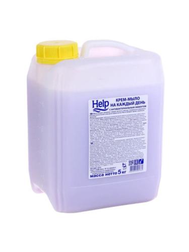 Крем-мыло жидкое HELP с Антибактериальным эффектом 5кг