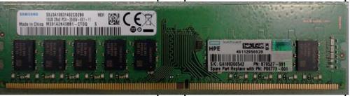 P06773-001 Модуль памяти 16Gb HPE (1x16GB) Dual Rank x8 DDR4-2666 CAS-19-19-19 Unbuffered