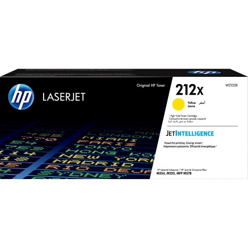 Тонер-картридж HP LaserJet 212X Yellow (W2122X)