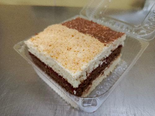 Пирожное Миша+Маша со вкусом вишни и сливок (0,300), шт Торговый Альянс
