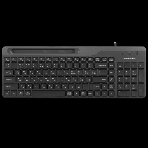 Клавиатура A4Tech Fstyler FK25 черный/серый USB slim A4Tech FK25 BLACK