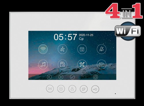 Marilyn HD s Wi-Fi (White) Tantos Монитор видеодомофона Marilyn HD s Wi-Fi (White) Tantos Монитор видеодомофона