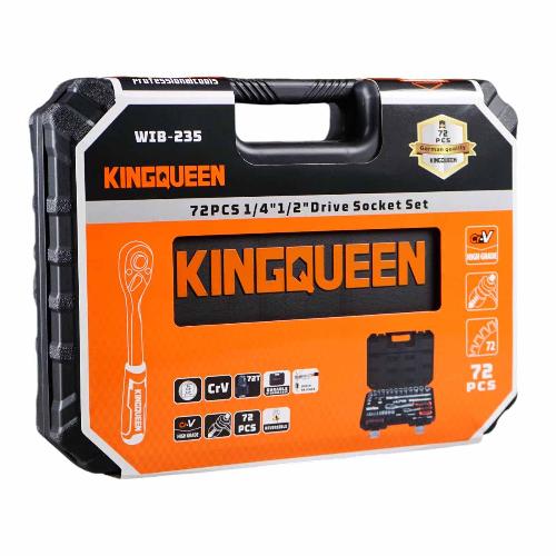 Набор инструментов KINGQUEEN 72 пред, 72 зуба, WIB-235