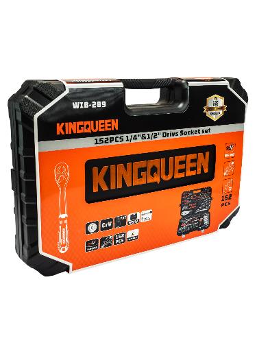 Набор инструментов KINGQUEEN 152 пред, 72 зуба WIB-289