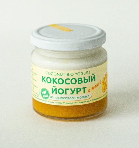 Йогурт кокосовый 200г манго Гоменюк