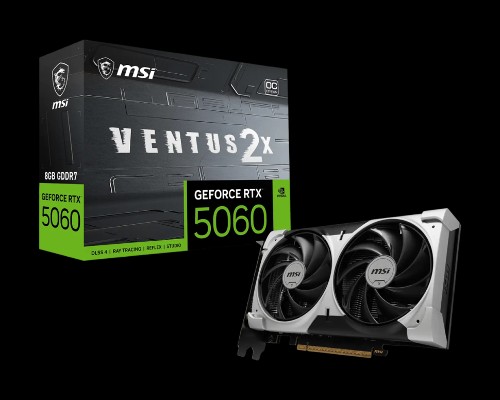 Видеокарта MSI GeForce RTX 5060 8G VENTUS 2X OC V1