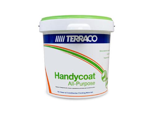 Terraco Handycoat All Purpose шпатлевка легкого затирания под покраску, 1,5 кг