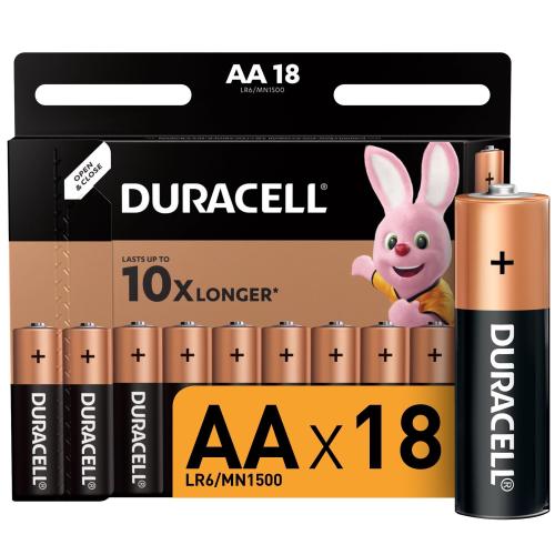 Батарейка DURACELL BASIC АА/LR6 бл/18шт