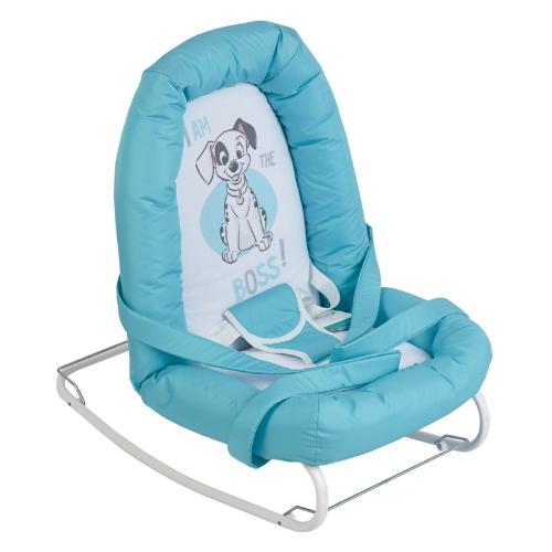 Детский шезлонг Polini kids Disney baby 101 Далматинец, бирюзовый