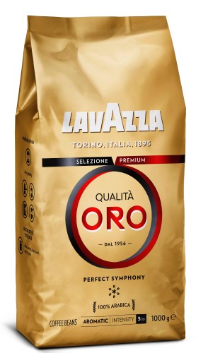 Кофе Lavazza Oro в зернах, 1кг