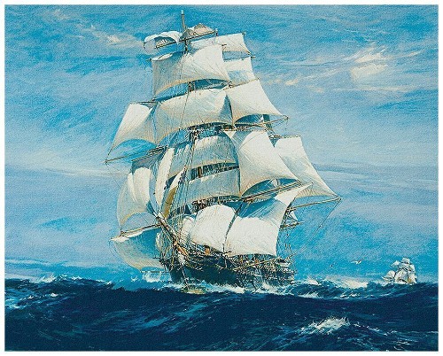 Картина Ariel & Taeping, 40х50 см, рама жемчуг с серебром