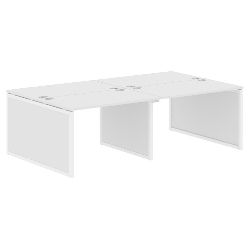 Бенч-система XTEN-QP XQPWST 2414, белый/белый, 2400х1406х750 мм Бенч-система XTEN-QP XQPWST 2414, белый/белый, 2400х1406х750 мм