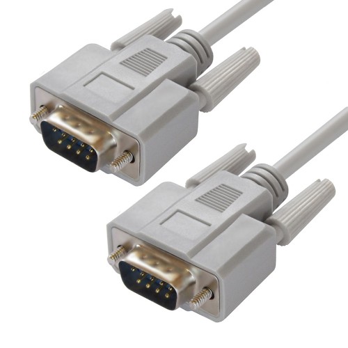 Greenconnect Кабель 5.0m 0-модемный COM RS-232 линковочный, DB9/DB9  9M/9M, серый, 30 AWG, GCR-DB902-5m Greenconnect  COM(RS232) 9M -  COM(RS232) 9M 5м