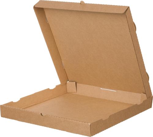 Короб картонный для пиццы 360х360х40 мм Т-23 бурый 'Е' 50 шт/уп