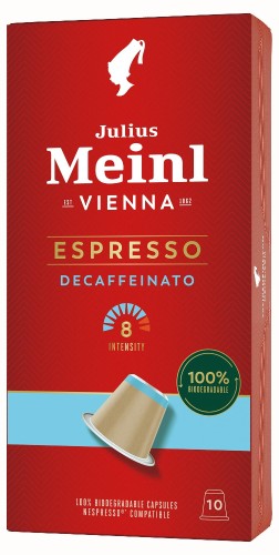 Кофе в капсулах Julius Meinl Эспрессо Декаф BIO,10 кап (94033)