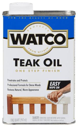 Watco Teak Oil Finish Тиковое масло для дерева, бесцветный, 3,78 л