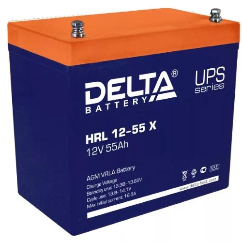Аккумулятор Delta HRL 12-55 X (55Ah, 12V) HRL12-55X