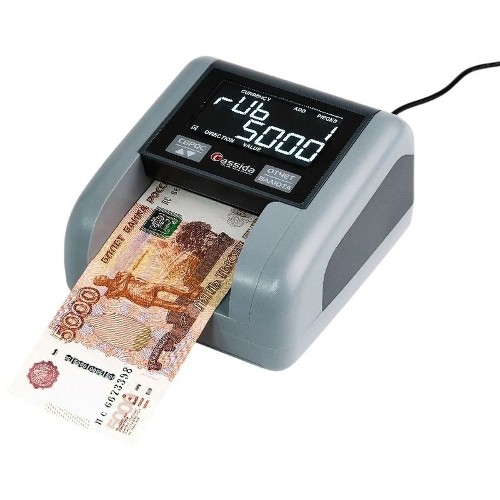 Детектор банкнот Cassida Quattro S (с АКБ) Детектор банкнот Cassida Quattro S (с АКБ)