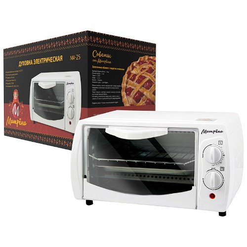 Духовка электрическая Матрена МА-25 белая (005715)