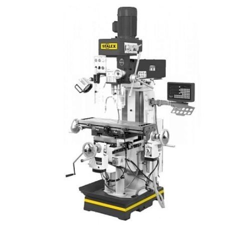 Вертикально-фрезерный станок с УЦИ стол 800х240мм X/Y, 2,2кВт, STALEX BF60