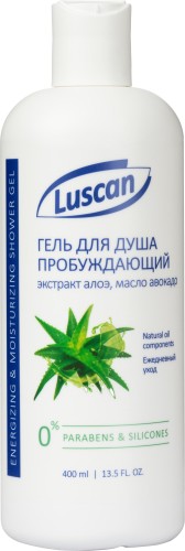 Гель для душа Luscan пробуждающий 400 мл