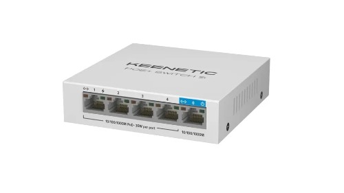 PoE+ коммутатор Keenetic PoE+ Switch PoE+ коммутатор Keenetic PoE+ Switch