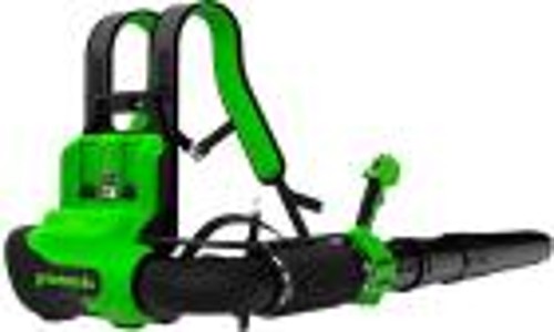 Садовый пылесос и воздуходувка Greenworks (Арт. 2408107) 40V, бесщеточная, без АКБ и ЗУ