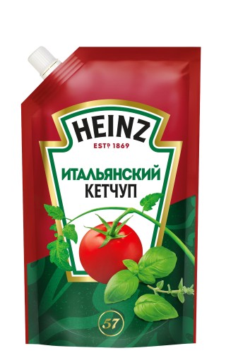 Кетчуп Heinz Итальянский дой-пак, 320 г