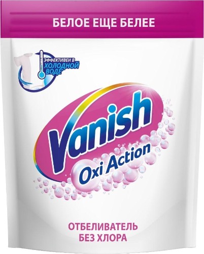 Отбеливатель Vanish Oxi Action Кристальная белизна д/бел тканей порошок 1кг