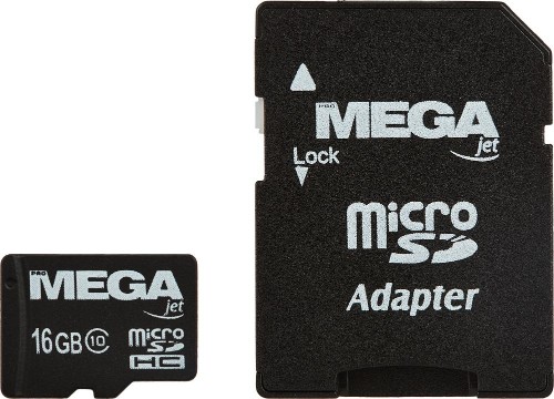 Карта памяти ProMega jet microSDHC UHS-I Cl10 +ад, PJ-MC-16GB