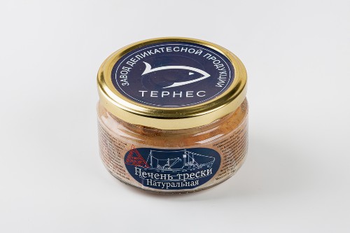 Печень трески натуральная ст/б, 200 г