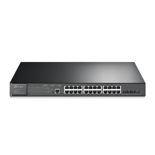 TP-Link SG3428XMP Управляемый коммутатор JetStream уровня 2+ с 24 гигабитными портами RJ45 и 4 портами SFP+ TP-Link SG3428XMP Управляемый коммутатор JetStream уровня 2+ с 24 гигабитными портами RJ45 и 4 портами SFP+