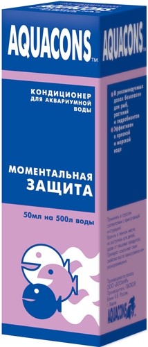 Зоомир Акваконс Моментальная защита Кондиционер для воды 50мл