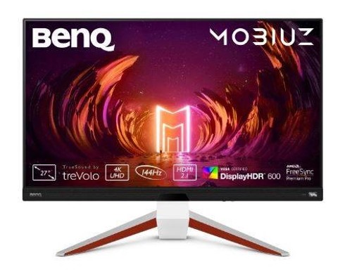 МОНИТОР 27" BenQ MOBIUZ EX2710U Dark-Grey (4K, IPS, 3840x2160, 144Hz, 1 ms, 178°/178°, 600 cd/m, 1000:1, +2xHDMI 2.1)