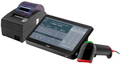 POS система POS-система АТОЛ Mark Optima (АТОЛ 50Ф без ФН, POS-терминал, 11.6", Windows 10 IoT, Frontol 6, 2D-сканер Impulse 12) (52728)