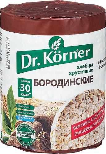 Хлебцы хрустящие Бородинские Dr.Korner 100 гр