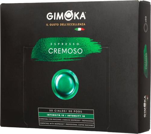 Кофе в капсулах Gimoka Nespresso Professional Cremoso жар.,молот., 50шт/уп