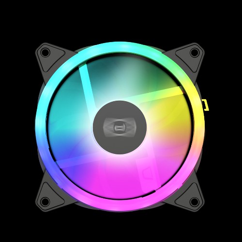 Кулер для корпуса PcCooler F3 T120 ARGB BK