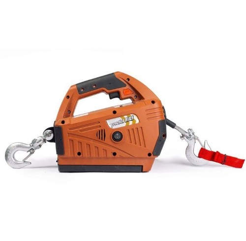 Лебедка 450кг/4,6м переносная с аккумулятором 24 В, TOR SQ-05
