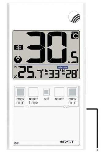 Термометр рамный RST 01581