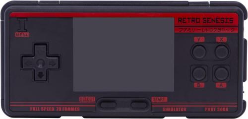 Игровая приставка Retro Genesis Port 3000, черно-красн, 10 эмул, 4000+ игр