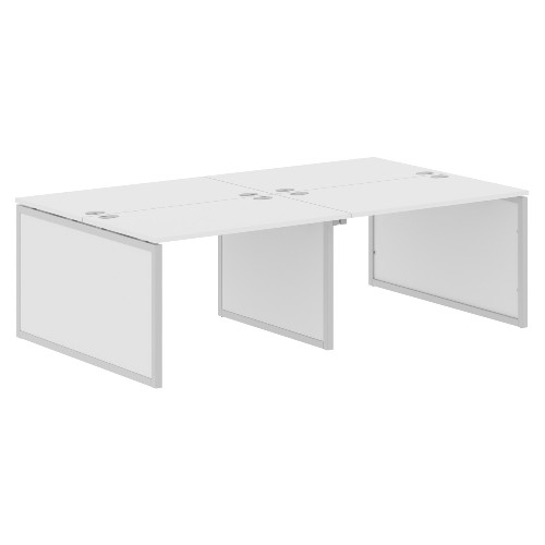 Бенч-система XTEN-QP XQPWST 2414, белый/алюминий, 2400х1406х750 мм Бенч-система XTEN-QP XQPWST 2414, белый/алюминий, 2400х1406х750 мм