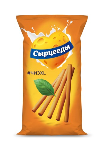 Снеки Сыр копченый Сырцееды XL, 46г